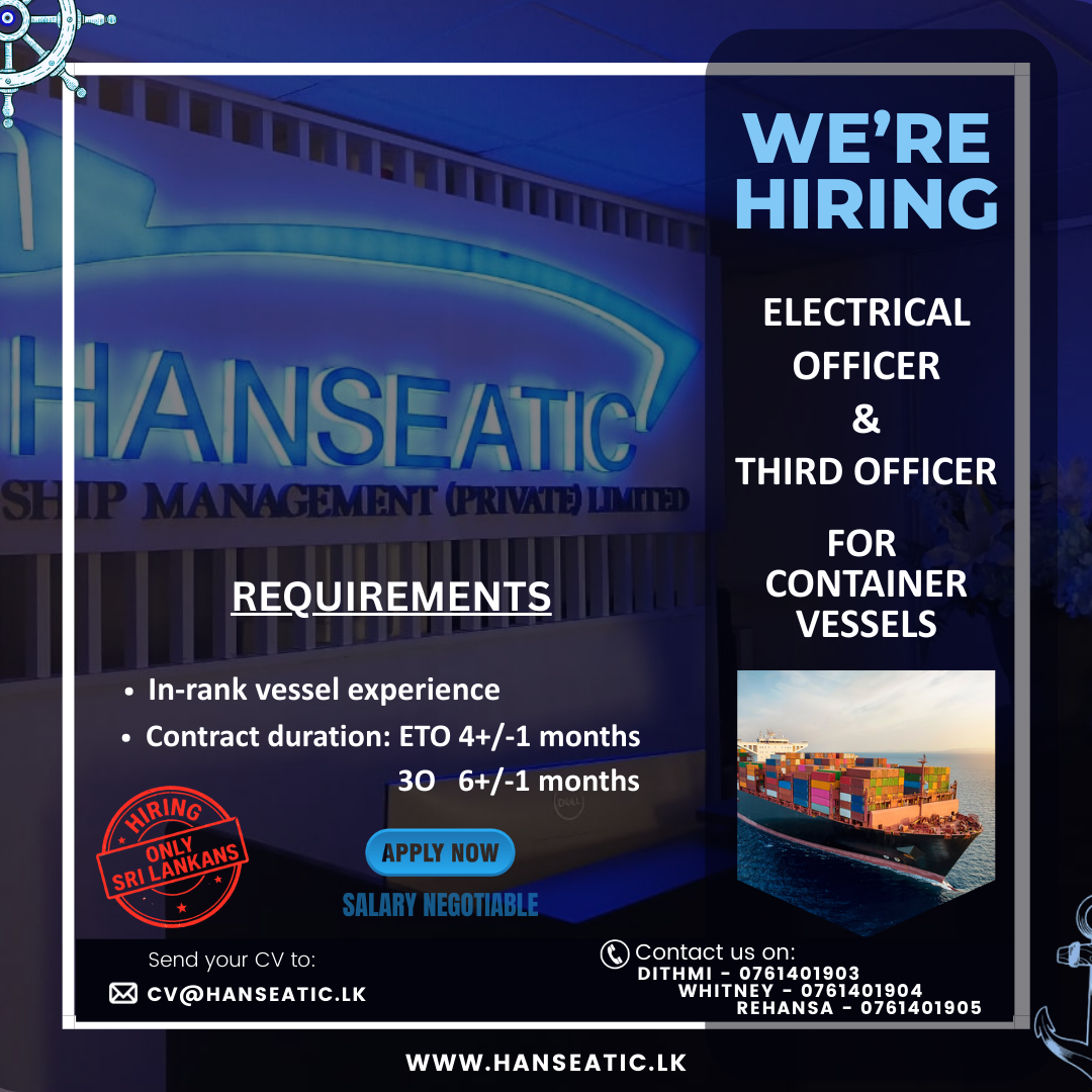 FOR A CONTAINER VESSEL