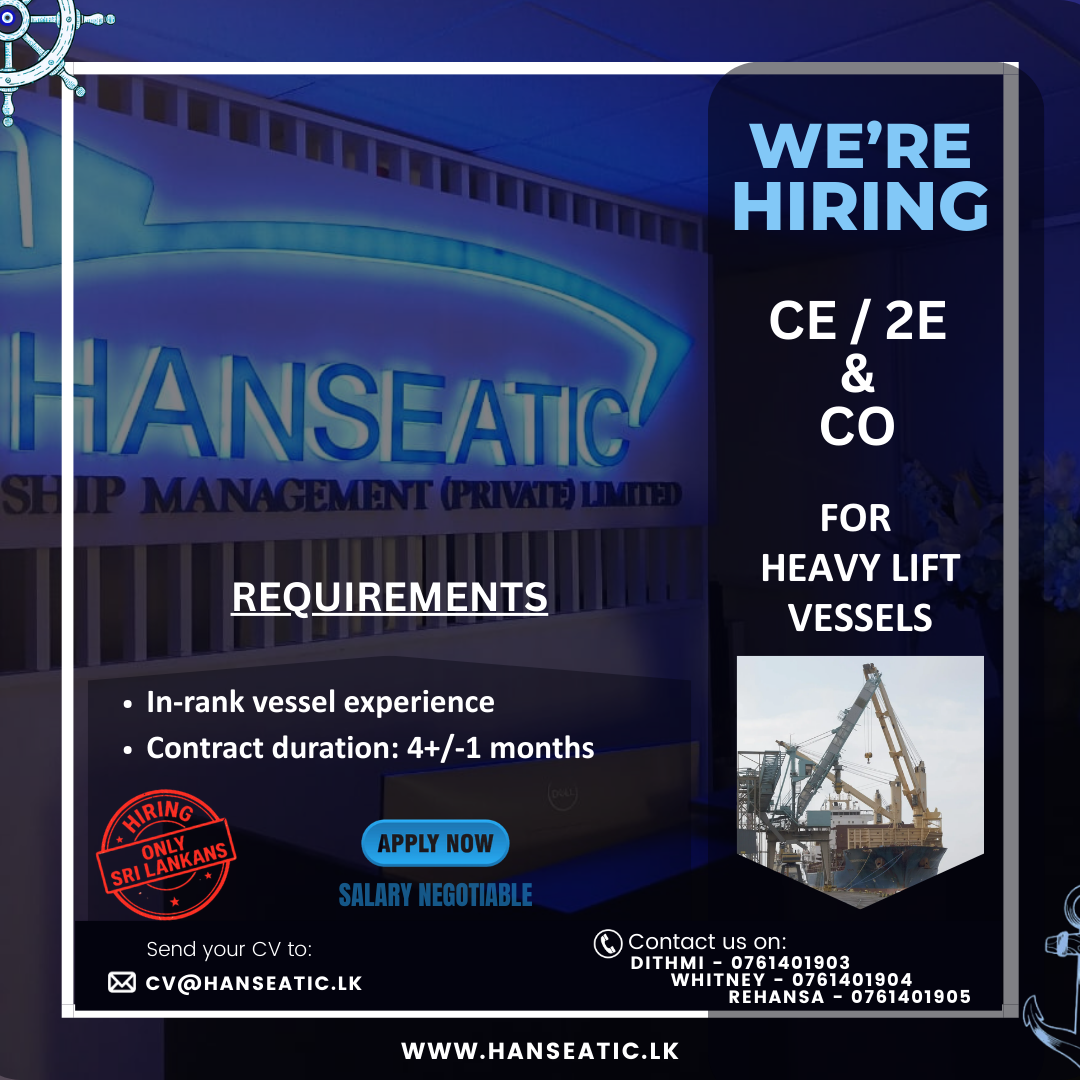 FOR HEAVY LIFT VESSELS